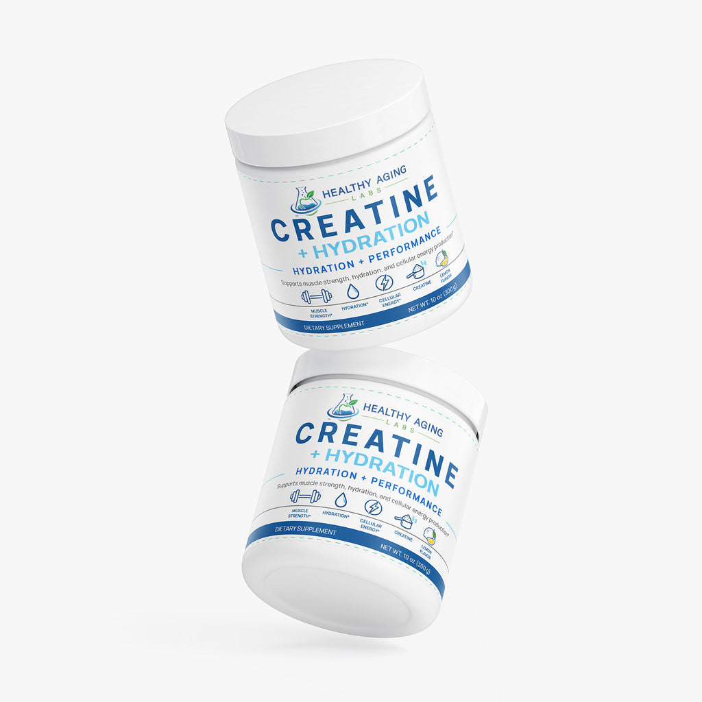Creatine Monohydrate 5g + Electrolytes – Hydration Powder, 300g | Healthy Aging Labs