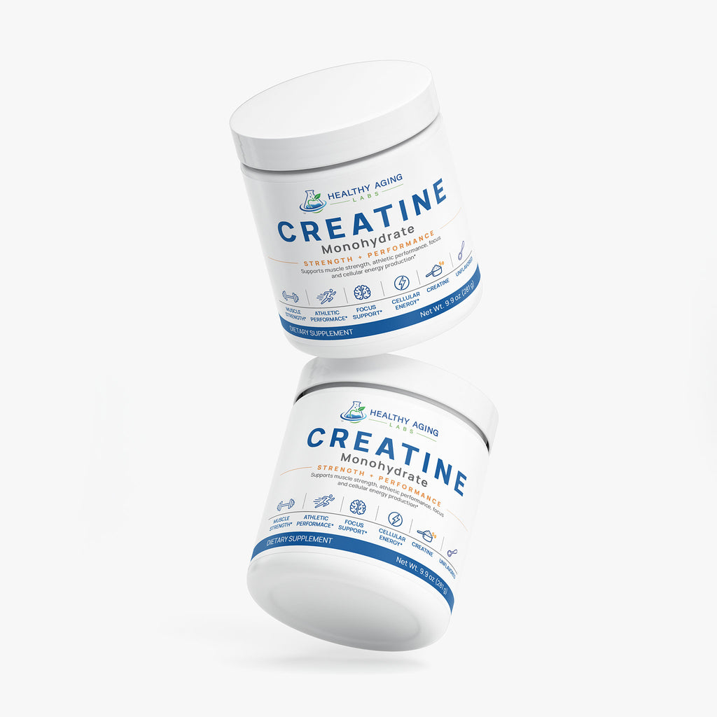 Creatine Monohydrate Powder – 5g Per Serving, 250g | Healthy Aging Labs