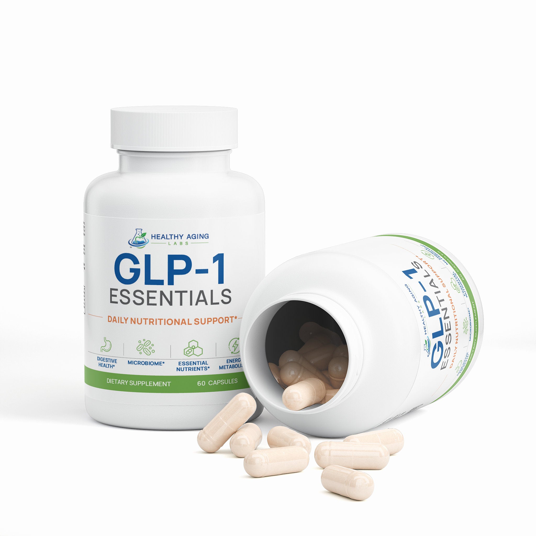 GLP-1 Essentials – Digestive Enzymes, Probiotics & B Vitamins