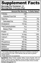 100% Whey Protein Isolate – Chocolate, 22g Protein, 839g | Healthy Aging Labs